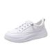 Thick Soled White For Female Students, Korean Version Spring And Winter New Sports Board Shoes, Trendy Sponge Cake_vogvips.com