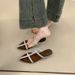 Fashion INS Trend Wedge Roman Women's Shoes Outdoor 2025 Summer Gold French Style Sandals High Heels_vogvips.com