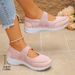 Spring Summer Breathab Flats Women Plus Size 43 On Platform Sneakers Woman Comfortab Soft Non Slip Casual Shoes_vogvips.com