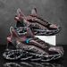Men's Big Size Lightweight Running Shoes With Cushioning, Breathable Mesh & EVA Sole, Comfortable Dad Sneakers For Teens & Adults_vogvips.com
