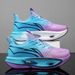 Unisex Classic Low-Top Sneakers Breathable Synthetic Materials, Cushioned Rubber Soles, Lace-Up Design Casual And Light_vogvips.com