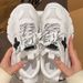 Women's Dad 2024 Spring And Autumn New Japanese Style Mesh Retro Running Versatile Fashion Casual Sports Shoes_vogvips.com