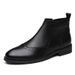 European Warm Series Winter Men Genuine Ankle British Mid-Calf Martin Brogue Men's High-Top Leather Boots Trendy_vogvips.com