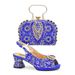 New fashion fish mouth high shoes shoes and bags to match plus-size wedding parties_vogvips.com