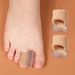 Silicone Bunion Corrector & Toe Separator – Skin-Tone Adjustable Splint For Hallux Valgus & Overlapping Toes (S/L Sizes, Unisex)_vogvips.com