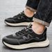 Four-season Breathable Mesh Sports Shoes, Anti-slip And Wear-resistant Men's Running Shoes, Thick-soled Versatile Casual Shoes_vogvips.com