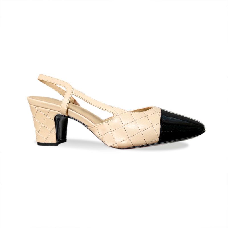 New In Stock: Genuine Leather New-Style Versatile Elegant With A Closed Toe And Chunky Heel, Fashionable High-End_vogvips.com