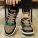 Men's Retro Skate Shoes Casual Soft Sole Sneakers Vintage Style Low-Top Lace-Up Breathable Unisex Shoes For Daily Wear_vogvips.com