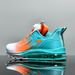 Spring Ultra-Light Rotating Button Men's Popcorn Soft Sole Comfortable Sports Running Shock Absorption No-Tie Shoes_vogvips.com