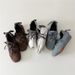 New Design, Fashionable And Versatile Sheepskin Version~Women's Lace-Up Flat Retro Casual Ballet Shoes_vogvips.com