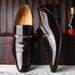 Autumn And Winter New Business Dress Leather With Pointed Toe Covers, Shiny Patent Leather, Breathable Men's Clothing,_vogvips.com