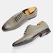 High End Pointed Oxford For Men's Business Comfortable And Classic British Leather Shoes, Color Polished Formal Shoes_vogvips.com