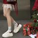 6.5Cm Thick Height-Increasing, Wear-Resistant Sole, 2026 Early Spring New Model, Versatile Casual Sports Women's Trendy_vogvips.com