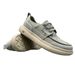2025 Knitted Face Crooked Casual Men's Cute And Ugly Le Fu Versatile Trendy Cloth Shoes_vogvips.com