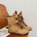 Women Boxing Boots 2025 Spring Height-Increasing Martin For Women, Brown Boxing Suede Round-Toe Lace-Up Sports Boots, Short Boots_vogvips.com