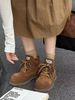 Top Layer Cowhide Martin For Women 2025 Autumn Winter New Versatile Genuine Leather Women's Shoes Boots_vogvips.com