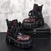 European Warm Series Angela Red Martin Men's Winter New Fashion Thick-soled Short Boots_vogvips.com