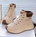 NEW Snow Boots For Women In Winter With Fleece 2025 New Style Thick-soled, Warm, High-top, Anti-slip, Soft-soled, Versatile Cotton Boots_vogvips.com