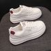 High-top White Sneakers For Women, 2026 New Style, Spring-autumn Women's Shoes, Casual Soft Sole_vogvips.com