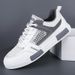 Men's Summer New Breathable Thin Hollow Mesh Canvas Korean Version Versatile Small White Thick Soled Board, Trendy_vogvips.com