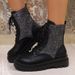 New 2025 Autumn Thick Sole Platform Martin Large Size Lace-up Round Toe British Style Short Boots For Women_vogvips.com