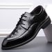 2025 Autumn Cowhide Korean Style Small Size 36 Men's Pointed Breathable Business Formal Leather Shoes_vogvips.com