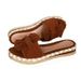 2022 Summer New European And American Style Bowknot Beach Sandals Thick-Soled Wedge Heel Rope Large Size Women's_vogvips.com