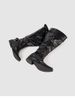 Designer With A Pointed Toe,large Shaft Circumference,high Heel,stacked Design,Retro Western Cowboy Boot,Chunky Heel,Long Shaft Boot For Women_vogvips.com