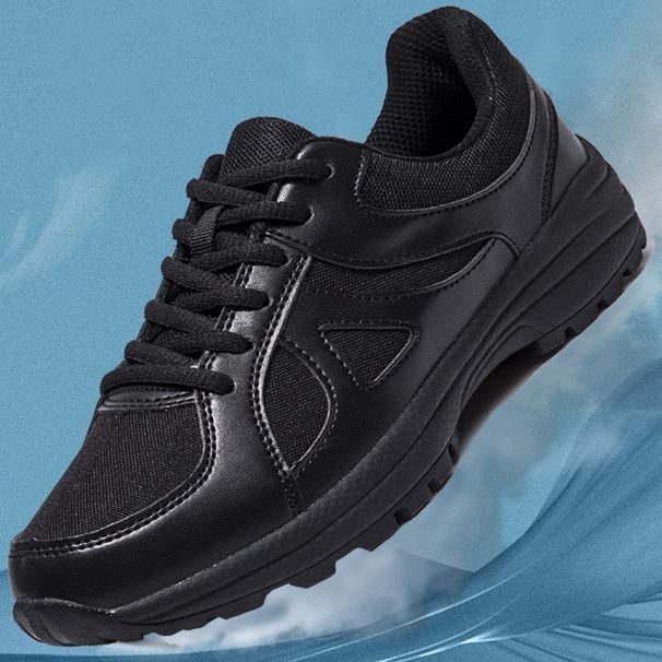 2025 Black, ,Lightweight, Casual, And Breathable Men's Training Shoes With A Mesh Surface_vogvips.com