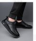 Spring And Autumn New Men's Sports Style Casual Leather Shoes Men's Youth Versatile Platform White Shoes Trendy Shoes Men_vogvips.com