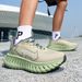 Men Sports Running Shoes Turn Buckle Breathable Lightweight Women's Comfortable Athletic Nonskid Casual Walking Marathon Sneaker_vogvips.com