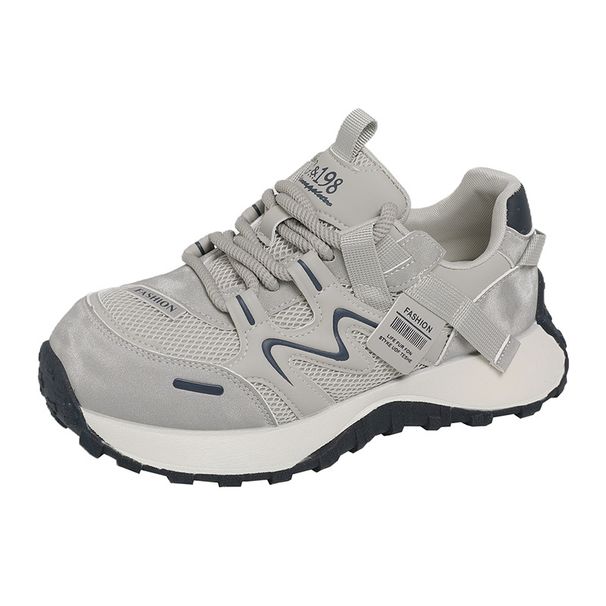 Thick-soled Mesh Breathable Dad Shoes, Women's Forrest Gump Shoes, Height-increasing, Versatile, Sporty And Casual_vogvips.com