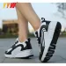 Adult Children Roller Skates Men Double Wheel Skate Tennis Shoes Walking Shoe Sneakers Rollers_vogvips.com