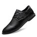 European Warm Series Autumn Winter New Korean Version British Style Embossed Plaid Pattern Casual Men's Business Formal Leather Shoes_vogvips.com