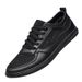 Men's Board Shoes Casual Shoes Men's Lace-up Round Head Low-top Shoes Men_vogvips.com