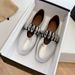 Women's Plus Size Flat Slip-On Mary Jane Shoes New Style Elastic Band Ballet Flats With Metal Buckle_vogvips.com