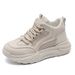 Ins Korean Version New High Top Dad For Women Autumn Student Sports Running Casual Shoes Height Increasing Q030_vogvips.com