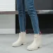 Womens Short Waterproof Rain Boots Non Shock Absorbing Slip Rubber Chelsea Style_vogvips.com