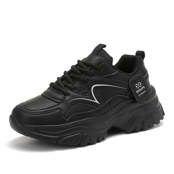 New mesh breathable casual shoes soft sole lightweight muffin running shoes_vogvips.com