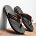 High-end Flip Flops Summer Non-slip Odor-resistant Durable Thick-soled Men's Slippers Outdoor Versatile Casual Sandals_vogvips.com