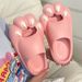 Cute Cat Paw Slippers For Women Summer Cartoon Girl Heart Closed Toe Indoor Couple Thick Sole EVA Slippers For Men_vogvips.com