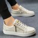 European GZ Low-top Men's Camouflage Stitching, Spring And Autumn Style, Breathable, Versatile, Trendy Casual Shoes With_vogvips.com