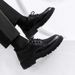 Men's Sole Wide Foot Comfortable Ultra Soft Trendy Breathable Groomsmen Leather Hotel Work Shoes Men_vogvips.com