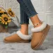 Mouth Hairy Snow Fashion 2024 Boots Womens Winter New Style Thick Bottom Short Tube One Step Lazy Large Cotton Ss_vogvips.com