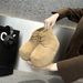 Inner height increase, head, ugly and cute Boken women's winter version, leather sponge bread shoes, thick sole, chubby_vogvips.com