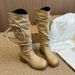 Wasteland Style Tassel Knight For Women 2025 Autumn Winter New Thick Heel Over-the-Knee Long Fashion Boots_vogvips.com
