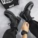 Men's Shoes Martin Boots Men's British Style New Style Boots Side Zipper Work Shoes Leather High Top Boots Autumn And Winter Men's Boots_vogvips.com