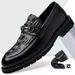 Autumn New Trend Business Casual Breathable Genuine Leather Soft Sole Non-Slip Wedding Formal Men's Shoes_vogvips.com