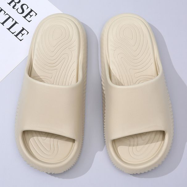 2025 Summer New Indoor Outdoor Non Slip Casual Bathroom Men's Women's Slippers With Soft Sole And A Feeling Of Stepping_vogvips.com