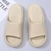 2025 Summer New Indoor Outdoor Non Slip Casual Bathroom Men's Women's Slippers With Soft Sole And A Feeling Of Stepping_vogvips.com